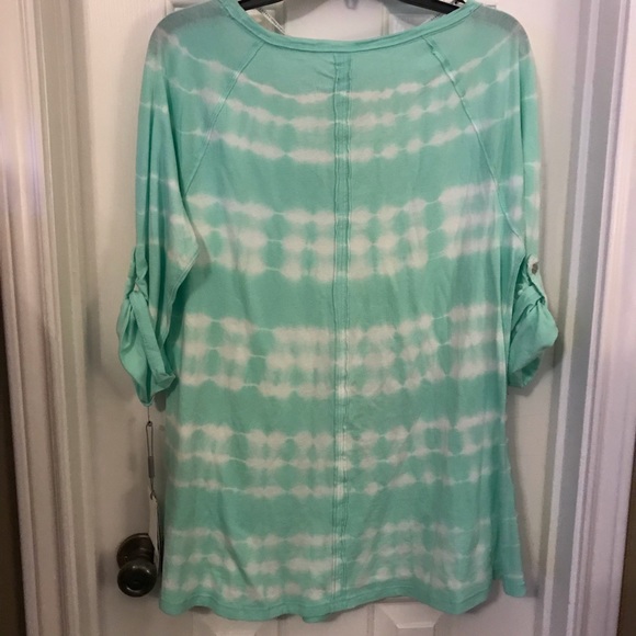 Calvin Klein Performance tie-dyed Top Sz Large NWT - Picture 4 of 5